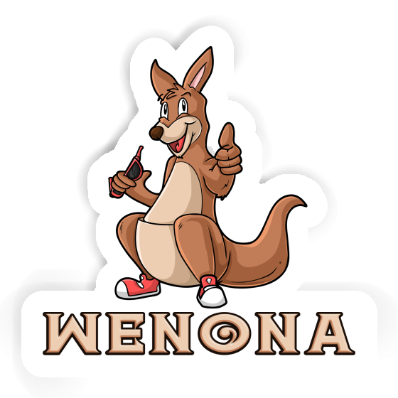 Sticker Kangaroo Wenona Gift package Image