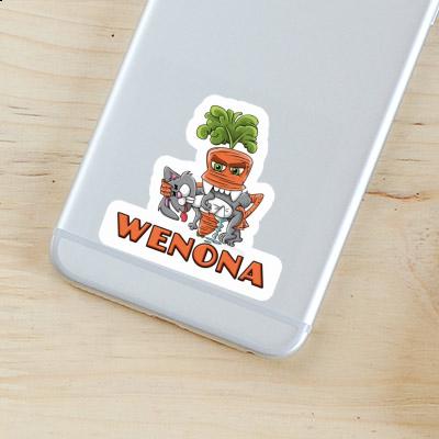 Monster Carrot Sticker Wenona Laptop Image