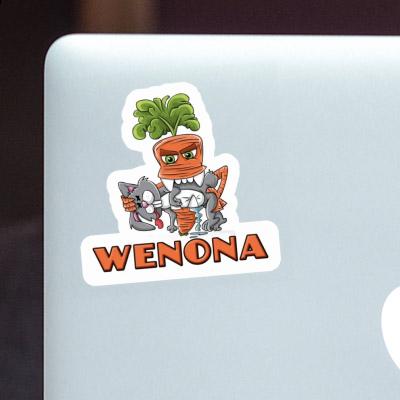 Monster Carrot Sticker Wenona Notebook Image