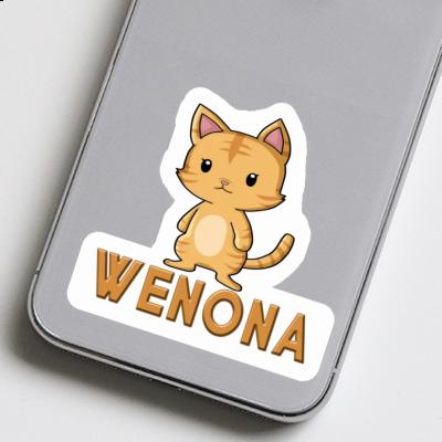 Wenona Aufkleber Kätzchen Laptop Image
