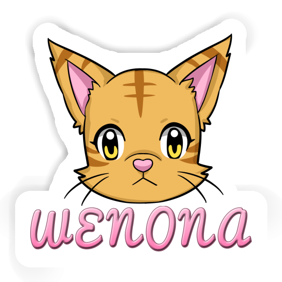 Wenona Autocollant Chat Gift package Image