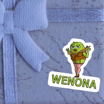 Wenona Sticker Kiwi Laptop Image