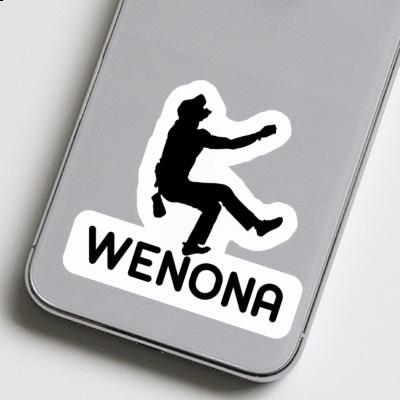 Sticker Climber Wenona Notebook Image