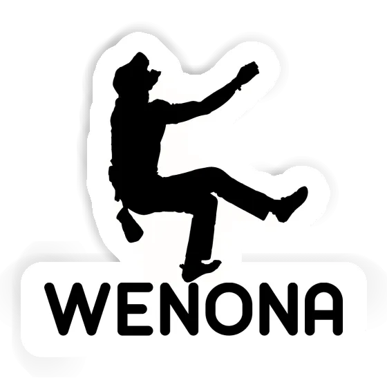 Wenona Aufkleber Kletterer Image