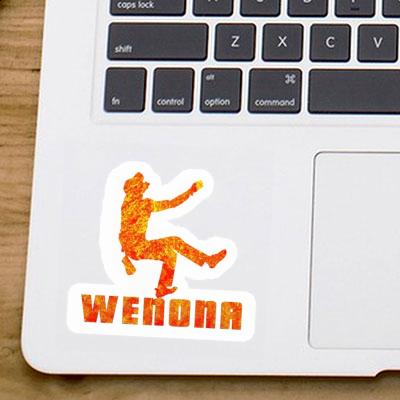 Wenona Sticker Climber Laptop Image