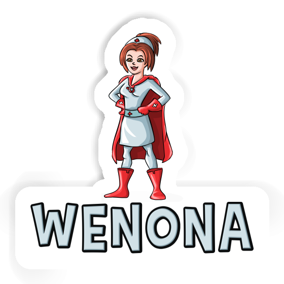 Sticker Pflegerin Wenona Gift package Image