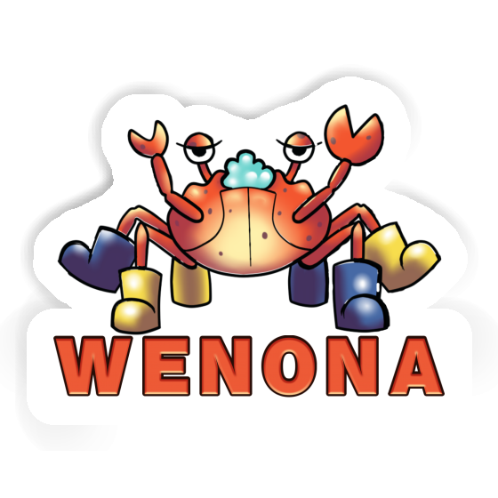 Autocollant Wenona Crabe Notebook Image