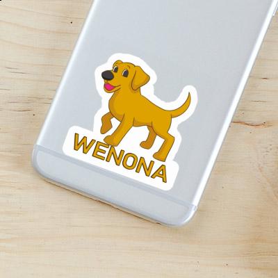 Sticker Wenona Labrador Gift package Image