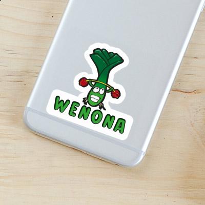 Weightlifter Sticker Wenona Laptop Image