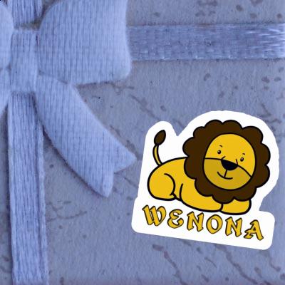 Wenona Sticker Löwe Gift package Image