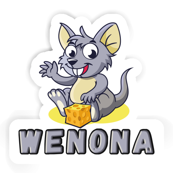 Sticker Wenona Mouse Gift package Image