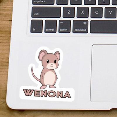 Mouse Sticker Wenona Notebook Image