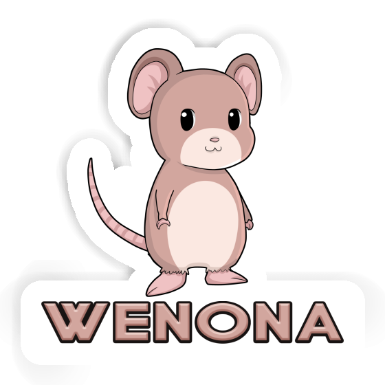 Mouse Sticker Wenona Laptop Image