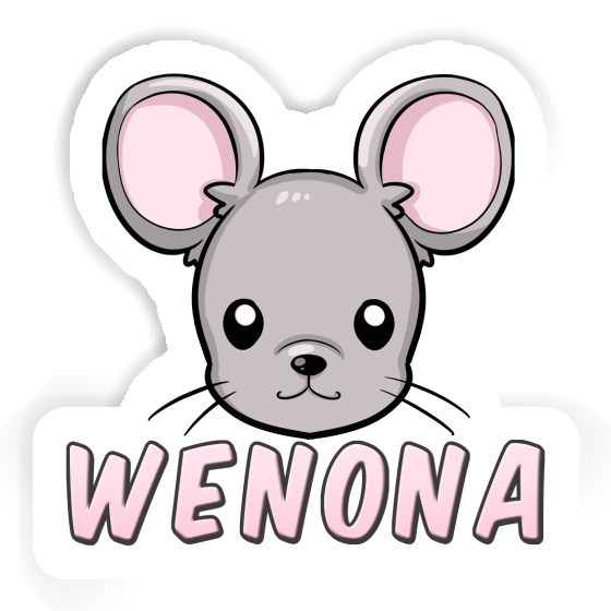 Mousehead Sticker Wenona Notebook Image