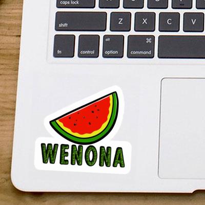 Sticker Wassermelone Wenona Gift package Image