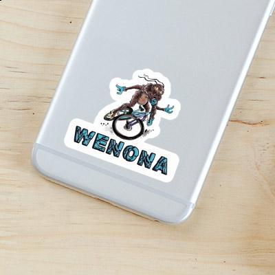 Wenona Aufkleber Biker Laptop Image