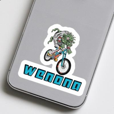 Sticker Downhill Biker Wenona Image