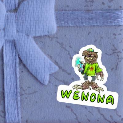 Sticker Wenona Monster Laptop Image