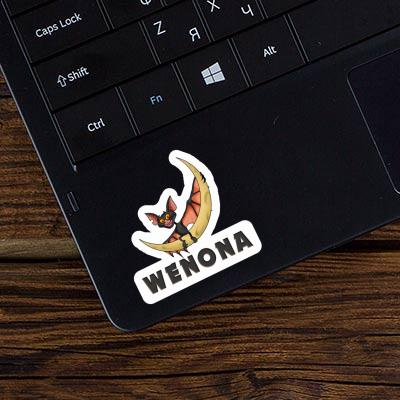 Aufkleber Fledermaus Wenona Laptop Image
