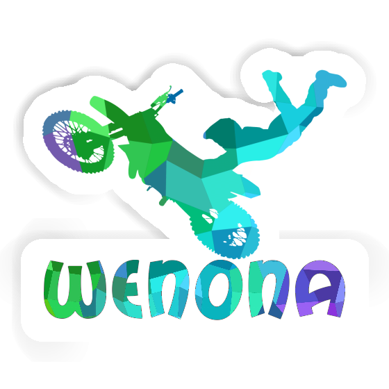 Sticker Motocross Rider Wenona Gift package Image
