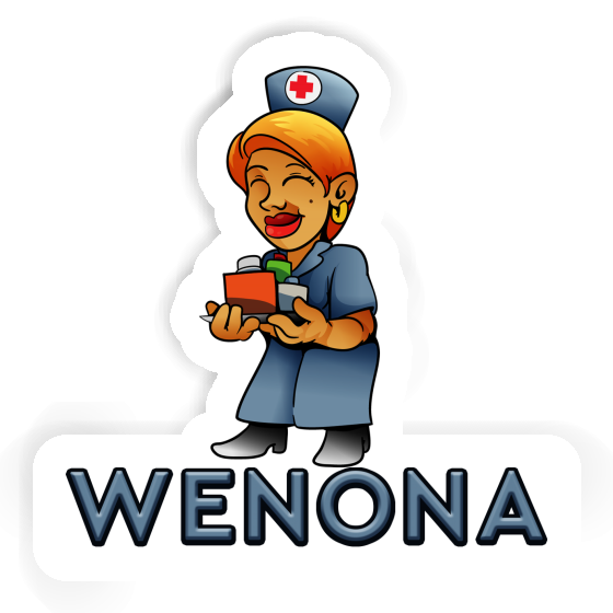 Sticker Wenona Krankenschwester Gift package Image