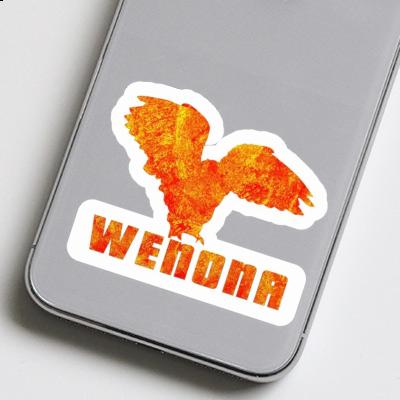 Sticker Wenona Owl Laptop Image