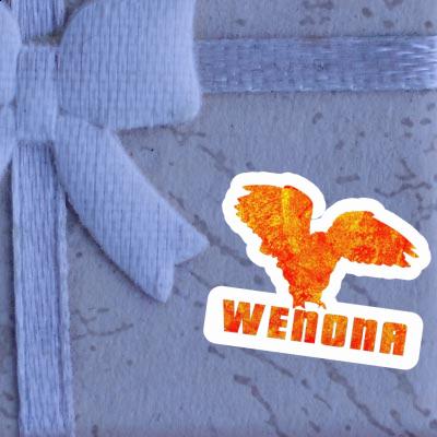 Sticker Wenona Owl Notebook Image