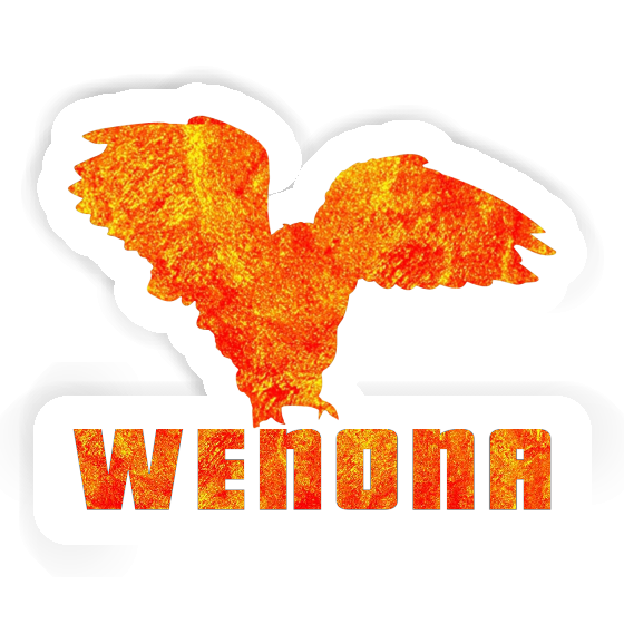 Sticker Wenona Owl Laptop Image