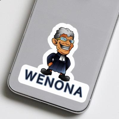 Sticker Priest Wenona Laptop Image