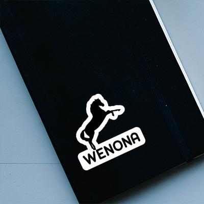 Cheval Autocollant Wenona Laptop Image