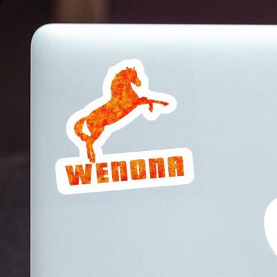 Wenona Sticker Horse Notebook Image