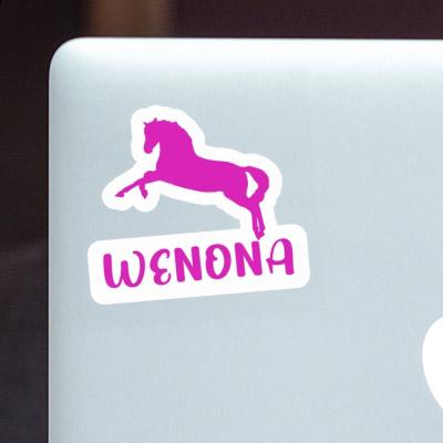 Sticker Pferd Wenona Notebook Image