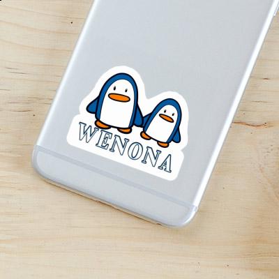 Wenona Aufkleber Pinguin Notebook Image