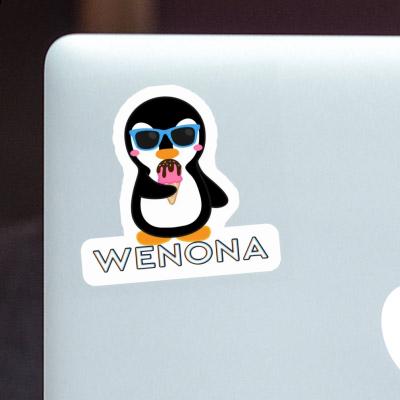 Wenona Autocollant Pingouin Notebook Image