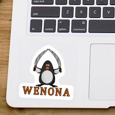 Sticker Penguin Wenona Laptop Image