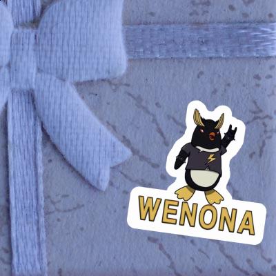 Sticker Wenona Rocking Penguin Laptop Image
