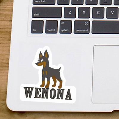 Sticker Pinscher Wenona Notebook Image