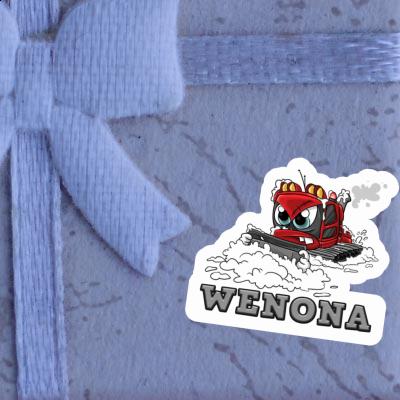 Sticker Snow groomer Wenona Image