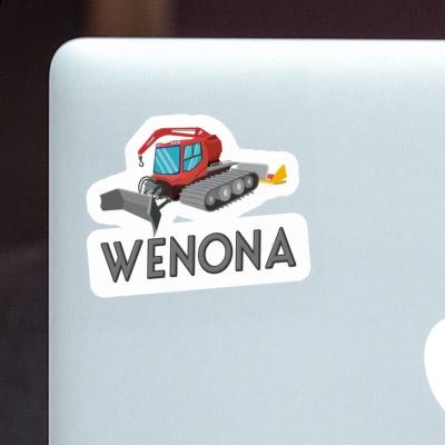 Pistenraupe Sticker Wenona Laptop Image