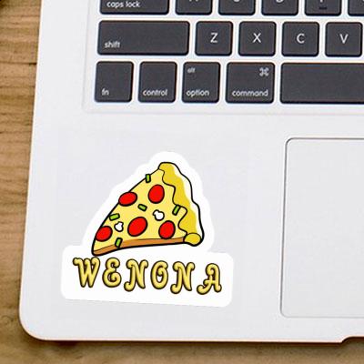 Pizza Autocollant Wenona Laptop Image