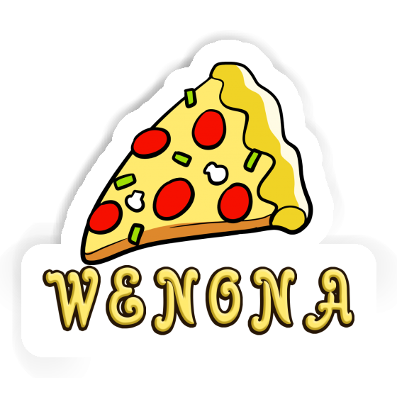 Pizza Autocollant Wenona Laptop Image