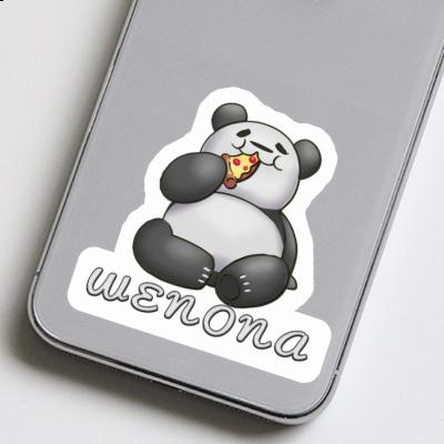 Autocollant Pizza-Panda Wenona Notebook Image