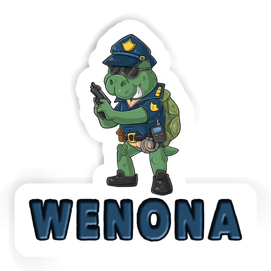 Agent Autocollant Wenona Notebook Image