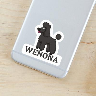 Sticker Poodle Wenona Notebook Image