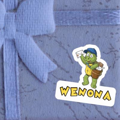Sticker Briefträger Wenona Gift package Image