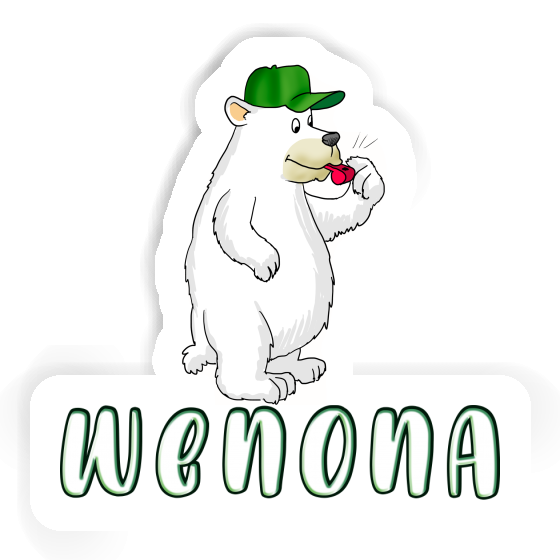 Wenona Sticker Eisbär Gift package Image