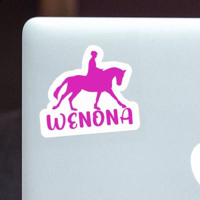 Wenona Sticker Horse Rider Image