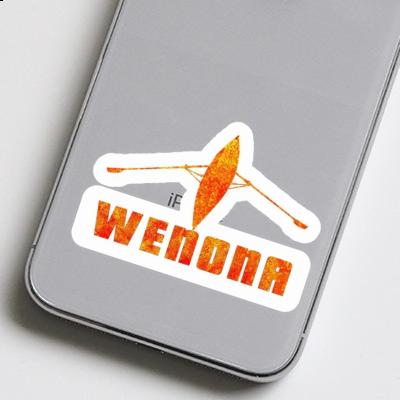 Sticker Wenona Ruderboot Laptop Image