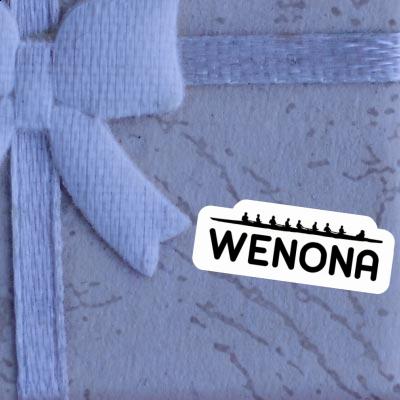 Sticker Ruderboot Wenona Gift package Image