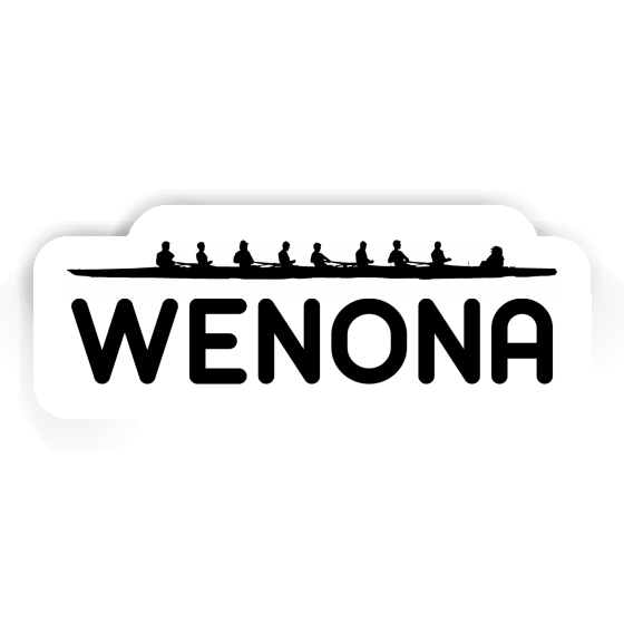 Sticker Ruderboot Wenona Image